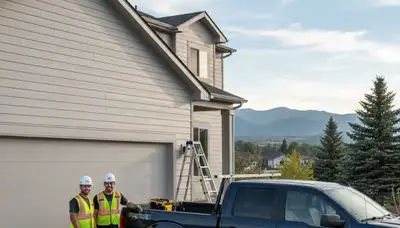 Vinyl siding installation on residential home exterior in Denver, CO