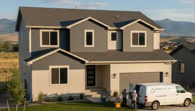 Professional vinyl siding installation by expert contractors in Denver, CO homes
