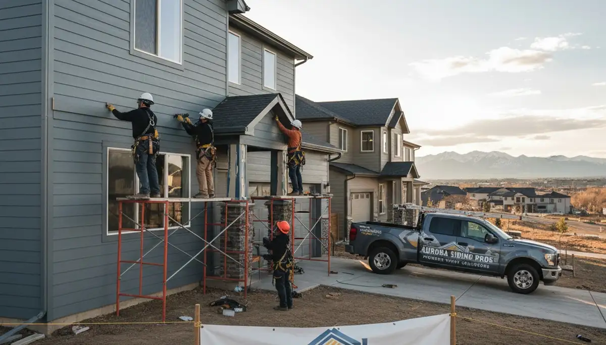 Professional vinyl siding installation by experts in Denver, CO homes