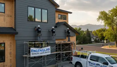 Professional vinyl siding installation by Denver home exterior contractors | Denver, CO
